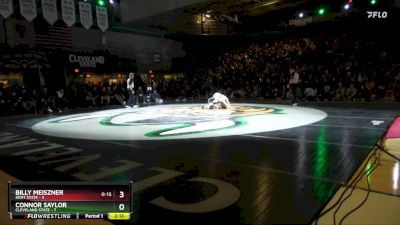 149 lbs Connor Saylor, Cleveland State vs Billy Meiszner, Kent State