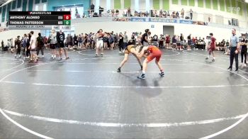 106 lbs Round 3 (4 Team) - Anthony Alonso, Beebe Trained Blue vs Thomas Patterson, MF Dynasty