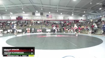 157 lbs Champ. Round 1 - Bradley Spencer, Wheeling vs Preston Klostermann, Upper Iowa