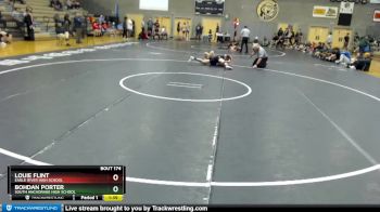 119 lbs 3rd Place Match - Louie Flint, Eagle River High School vs Bohdan Porter, South Anchorage High School