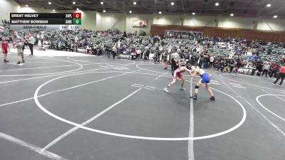 90 lbs Semifinal - Brent Helvey, Suples vs Matthew Bowman, Anderson Attack WC
