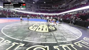 138 lbs Champ. Round 1 - Jaeden Anton, Bishop Kelly vs Clancy Moses, Emmett