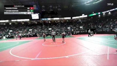95 lbs Champ. Round 2 - Jayden Boston, NBHA vs Mason Pitzen, EMPA