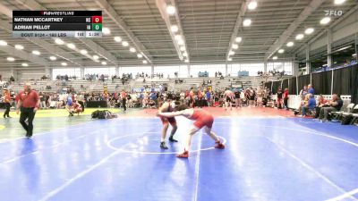 160 lbs Semifinal - Nathan McCartney, NC vs Adrian Pellot, IN