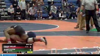 184 lbs Cons. Round 4 - Mahlic Sallah, Roanoke vs Ryder Slaton, Messiah College