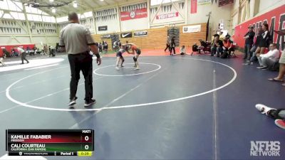 100 (102) Cons. Round 3 - Cali Courteau, California (San Ramon) vs Kamille Fababier, Freedom