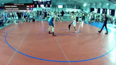 126 lbs Cons. Round 4 - Joshua Medina, Lake Erie Wrestling Club vs Steven Vaughn, Team Donahoe Wrestling Club