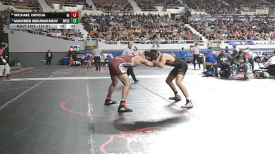 177-D1 Cons. Round 3 - Michael Ortega, Desert View High School vs Magomed Abdurakhimov, Williams Field High School
