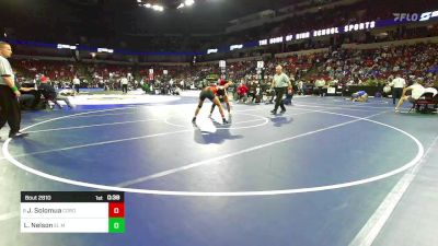 135 lbs Consi Of 8 #2 - Jestinah Solomua, Corona vs Lena Nelson, El Modena