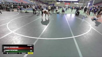 144-144 B Round 1 - Regan McKeeman, IA vs Corbin McIntier, KS
