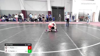 157 lbs Semifinal - Tanner Peake, Davidson vs Nick Sanko, Virginia