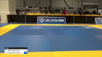 MICHAEL DAVID MACLEAN vs OSVALDO AMAZONAS DE OLIVEIRA 2021 World Master IBJJF Jiu-Jitsu Championship