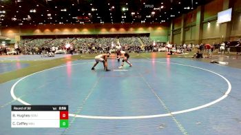 197 lbs Round Of 32 - Ben Hughes, Southern Oregon vs Cameron Caffey, Michigan State