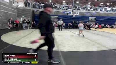 75/HWT Quarterfinal - Ruby Jones, Small Town Wrestling vs Ellie Morgan, Legacy Wrestling Academy