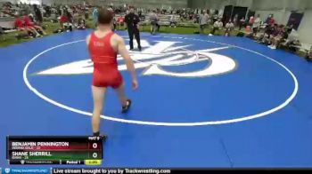 160 lbs Placement Matches (8 Team) - Mitchell Betz, Indiana Gold vs Garrett Leonard, Idaho