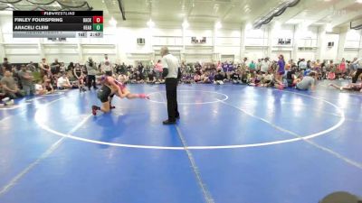 105 lbs Round Robin 1 - Finley Fourspring, Backyard Barbies vs Araceli Clem, Heart Of A Lioness