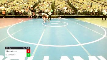 165-I lbs Round Of 16 - Thomas Bennett, Mac Arthur vs Kaleb Jackson, Olympic