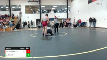 197 lbs Quarterfinal - Phoenix Rodgers, Indianapolis vs Jacob Brandt, Indiana Tech