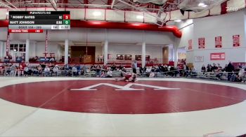 285 lbs Quarterfinal - Robby Bates, North Central vs Matt Johnson, Alma