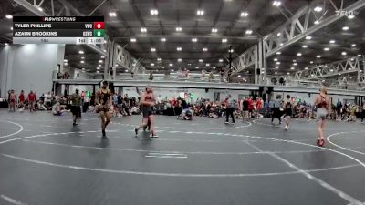 144 lbs Round 4 (6 Team) - Tyler Phillips, Viking WC vs Azaun Brookins, Orchard South WC