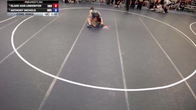 132 lbs Cons. Semis - Blake Han-Lindemyer, Kingdom Wrestling vs Anthony Nichols, MN Elite
