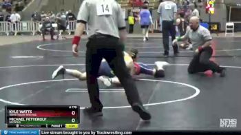 A 170 lbs Quarterfinal - Michael Fetterolf, Seymour vs Kyle Watts, White House Heritage