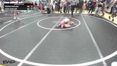 64 lbs Rr Rnd 2 - Tristan Garland, Berryhill Wrestling Club vs Aidan Garland, Berryhill Wrestling Club