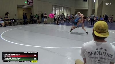 150 lbs Cons. Round 1 - Avery Brantley, Alpha Elite vs Tanner Aldridge, Harpeth Takedown Club