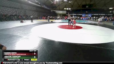 71 lbs Cons. Round 2 - Kaiden Smith, Hoquiam Jr. Grizzly Wrestling Club vs Ashton Camacho, Warden Elite Wrestling