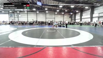 152 lbs Rr Rnd 3 - Evan Shepard, TNWC Black - HSB vs Caden Yanarella, LAW Blue - HSB