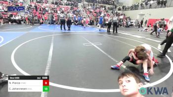 61-64 lbs Quarterfinal - Mackenzie Eighmy, Heat vs Koston Baxter, Claremore Wrestling Club