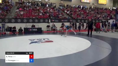 65 kg Cons 32 #1 - Alexander Pena, Texas RTC vs Jack Finnegan, Colorado Mesa Wrestling Club