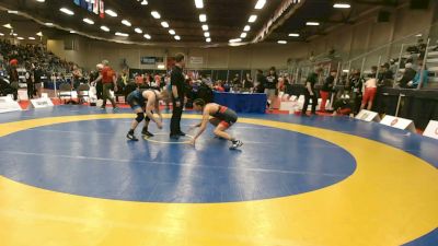 65kg Champ. Round 3 - Dreyden Boudreau, Edmonton Wrestling Club vs Braddock Slack, Kingston Combat Wrestling Club