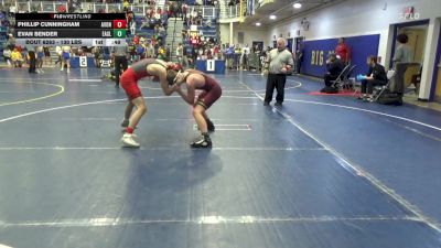 130 lbs Consy 1 - Phillip Cunningham, Avonworth vs Evan Bender, Eagle W.C.