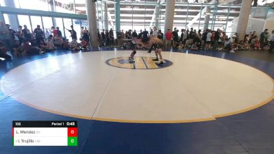 106 lbs Cons. Round 3 - Israel Trujillo, Yuba City vs Lucas Mendez, Dark Horse