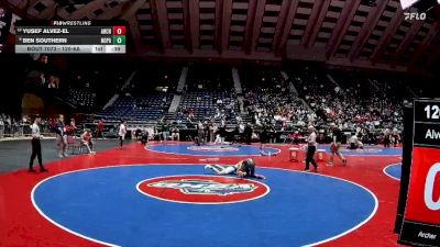 120-6A 5th Place Match - Yusef Alvez-El, Archer vs Ben Southern, North Paulding