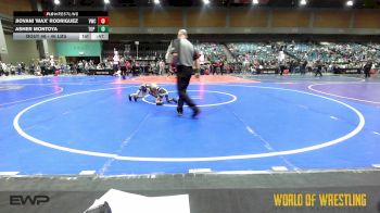 46 lbs 5th Place - Jiovani 'Max' Rodriguez, Victory vs Asher Montoya, Top Rank