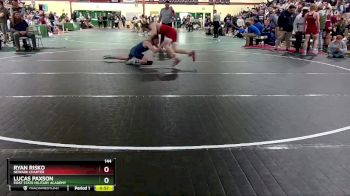 144 lbs Cons. Round 2 - Lucas Paxson, First State Military Academy vs Ryan Risko, Newark Charter
