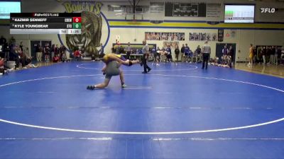 190 lbs 3rd Place Match - Kyle Youngbear, South Tama County vs Kazmir Senneff, Central DeWitt