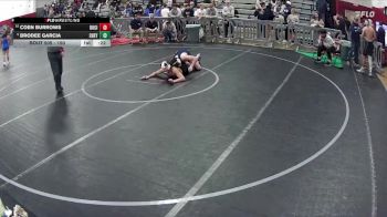 150 lbs Cons. Round 4 - Brodee Garcia, Cheyenne vs Coen Burrows, Boulder City