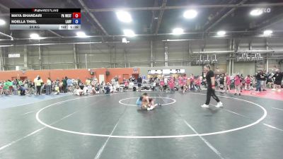 24 kg Rr Rnd 2 - Maya Bhandari, PA West 2 - GK8E vs Noella Thiel, Lady Warriors United - GK8E