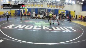 120 lbs Round 1 (8 Team) - Tommy Dowda, Oviedo WC vs Thomas Kupsch, Talon WC