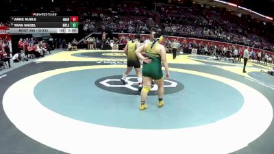 G-235 lbs Champ. Round 1 - Tara Nagel, G-Madison-Plains vs Anne Ruble, G-Ak. North