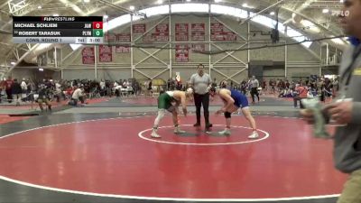 174 lbs Cons. Round 1 - Robert Tarasuk, Plymouth State vs Michael Schliem, Johnson & Wales (RI)