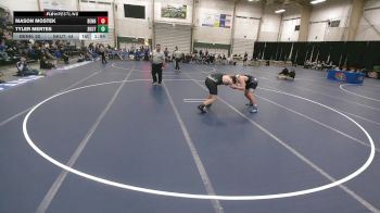 285 lbs Finals (8 Team) - Tyler Mertes, Omaha Skutt Catholic vs Mason Mostek, Bennington