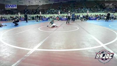 65 lbs Consolation - Aleyda Aguirre, Cowboy Wrestling Club vs Alicen Quillin, Chickasha Youth Wrestling