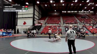 184 lbs Cons. Semi - Aidan Petersen, Indianapolis vs Zeke Waltz, McKendree