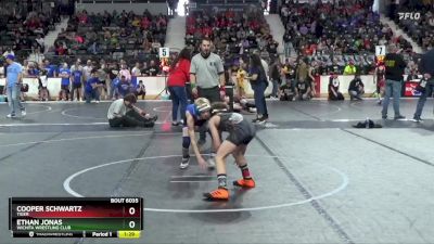 68 lbs Quarterfinal - Cooper Schwartz, Tiger vs Ethan Jonas, Wichita Wrestling Club