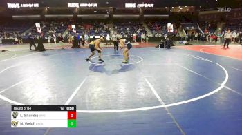 190 lbs Round Of 64 - Liam Shambo, Windham vs Nicolas Welch, Andover