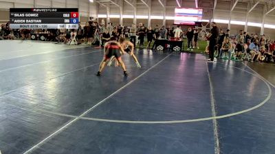 120 lbs Cons. Round 5 - Silas Gomez, Colorado vs Aiden Bastian, Sanderson Wrestling Academy